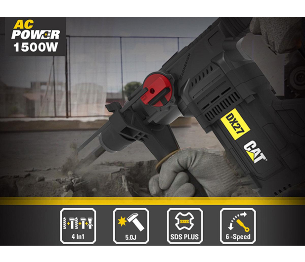Cat Młotowiertarka sieciowa DX27 - 1604120 - zdjęcie 3